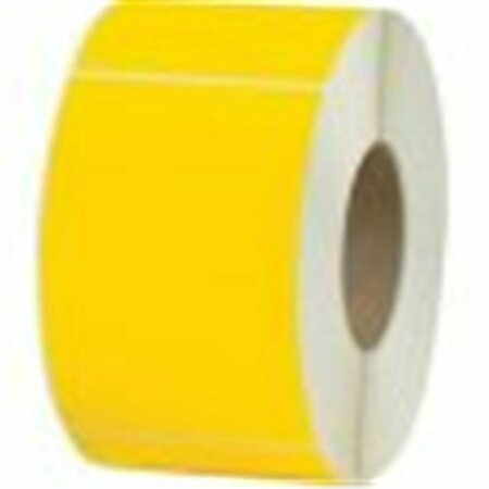 DIGITAL DELIGHTS 4 in. x 6 in. Yellow Thermal Transfer Labels DI1319540